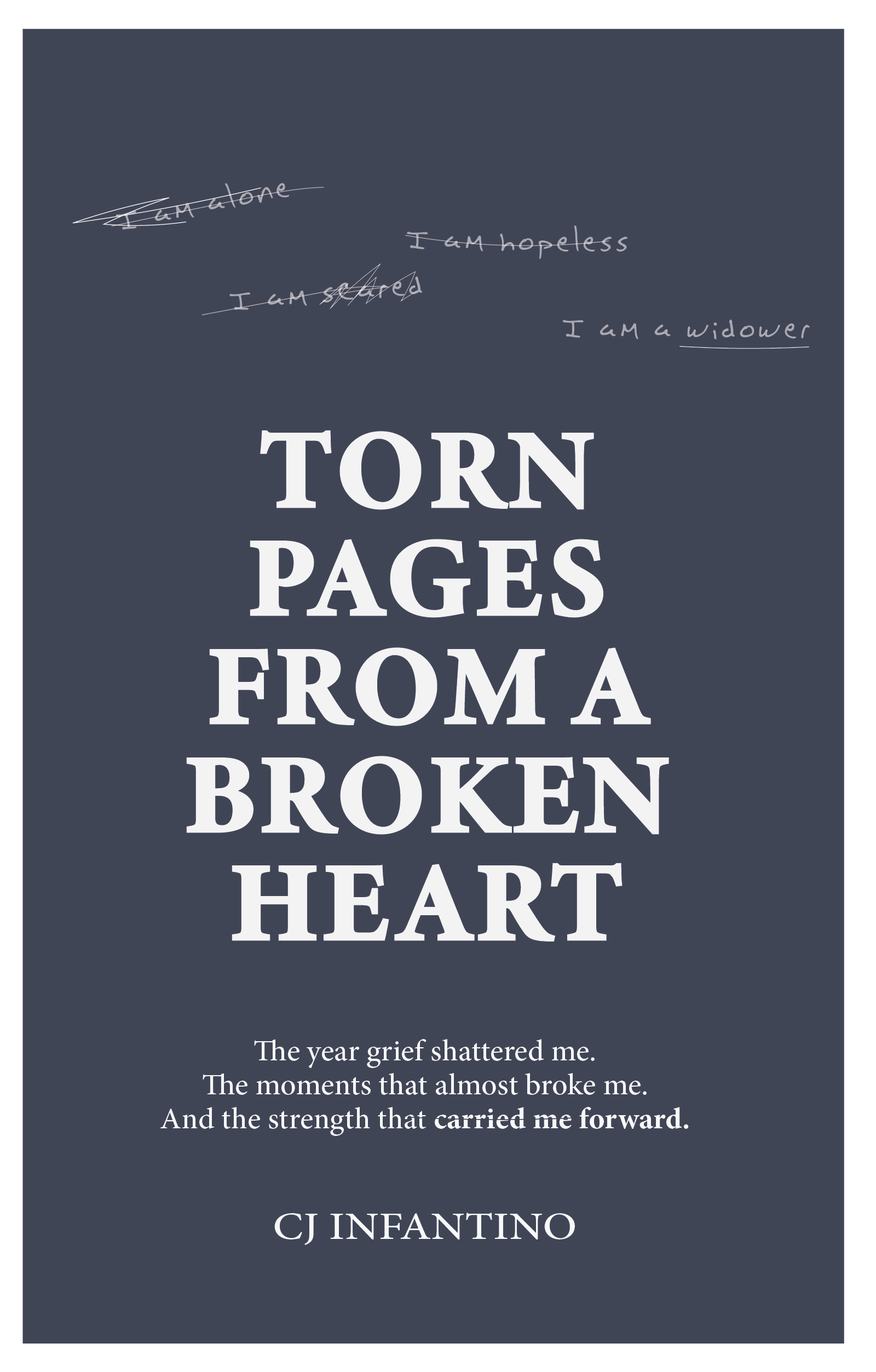Torn Pages From a Broken Heart by CJ Infantino — book cover